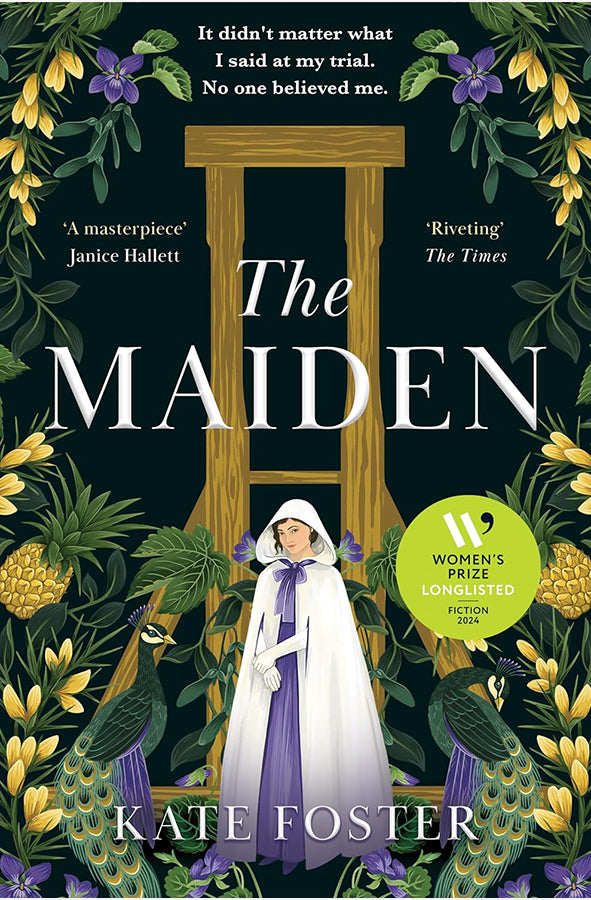 Book cover of The Maiden by Kate Foster at Wild and the Sage, Galle, Sri Lanka