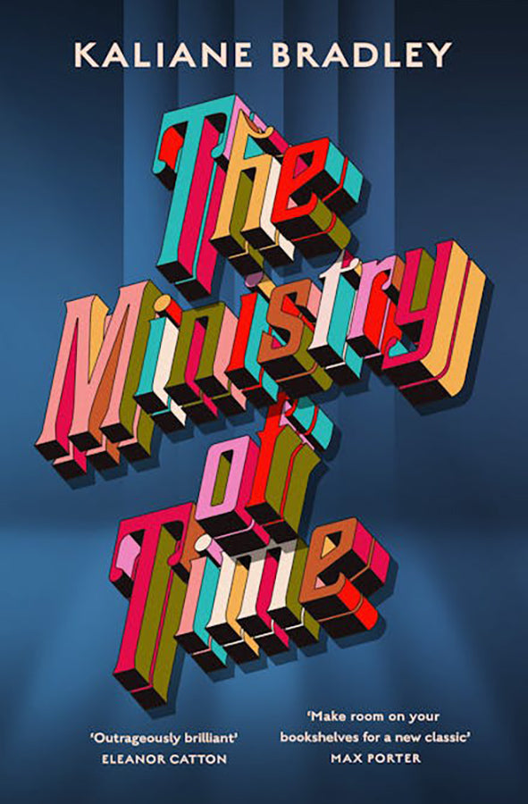 Book cover of The Ministry of Time by Kaliane Bradley at Wild and the Sage, Galle, Sri Lanka