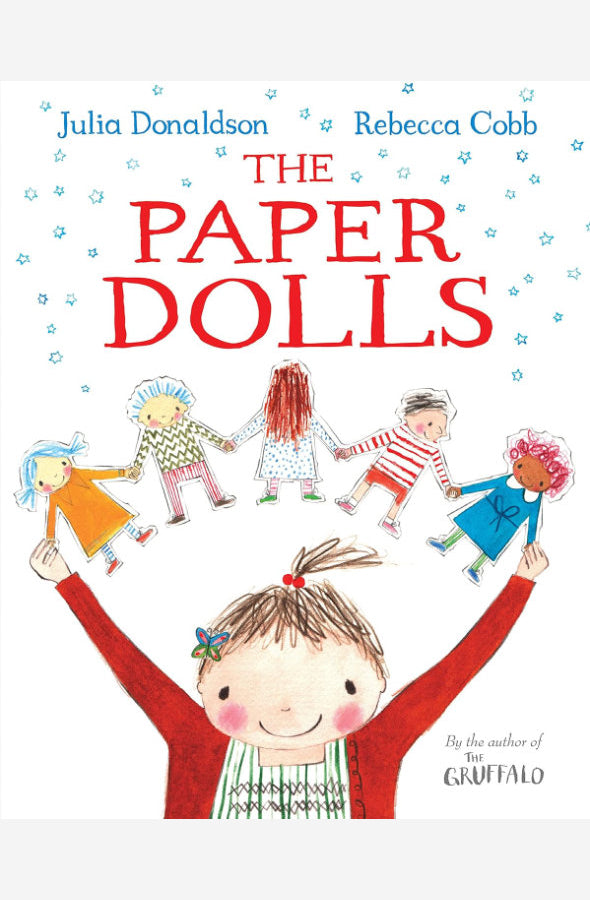 Book cover of The Paper Dolls by Julia Donaldson at Wild and the Sage, Galle, Sri Lanka