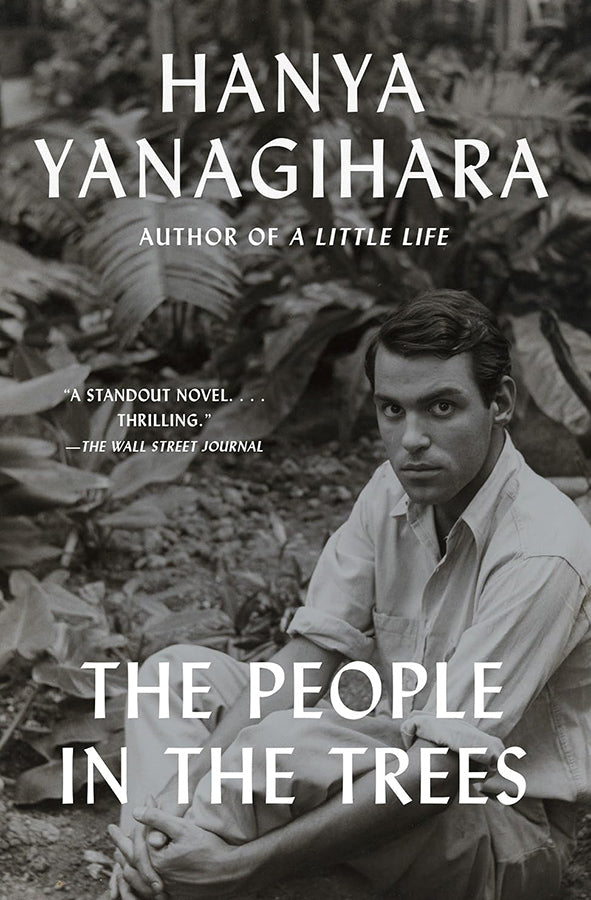 Book cover of The People in the Trees by Hanya Yanagihara at Wild and the Sage, Galle, Sri Lanka