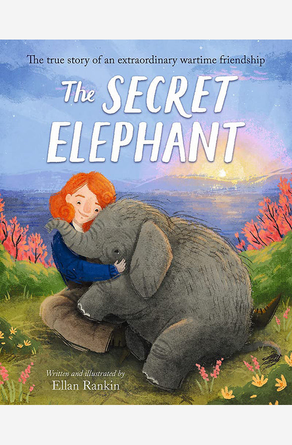 Book cover of The Secret Elephant : The true story of an extraordinary wartime friendship by Ellan Rankin at Wild and the Sage, Galle, Sri Lanka
