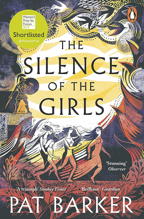 Book cover of The Silence of the Girls by Pat Barker at Wild and the Sage, Galle, Sri Lanka