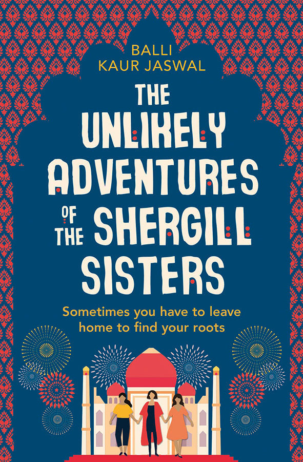 Book cover of The Unlikely Adventures of the Shergill Sisters by Balli Kaur Jaswal at Wild and the Sage, Galle, Sri Lanka