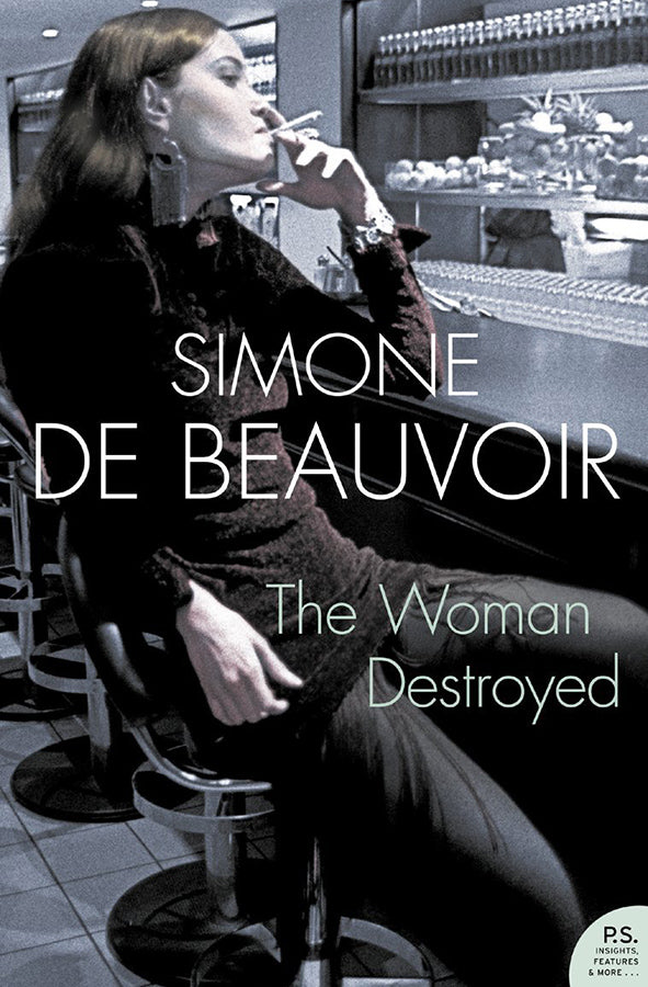 Book cover of The Woman Destroyed by Simone De Beauvoir at Wild and the Sage, Galle, Sri Lanka