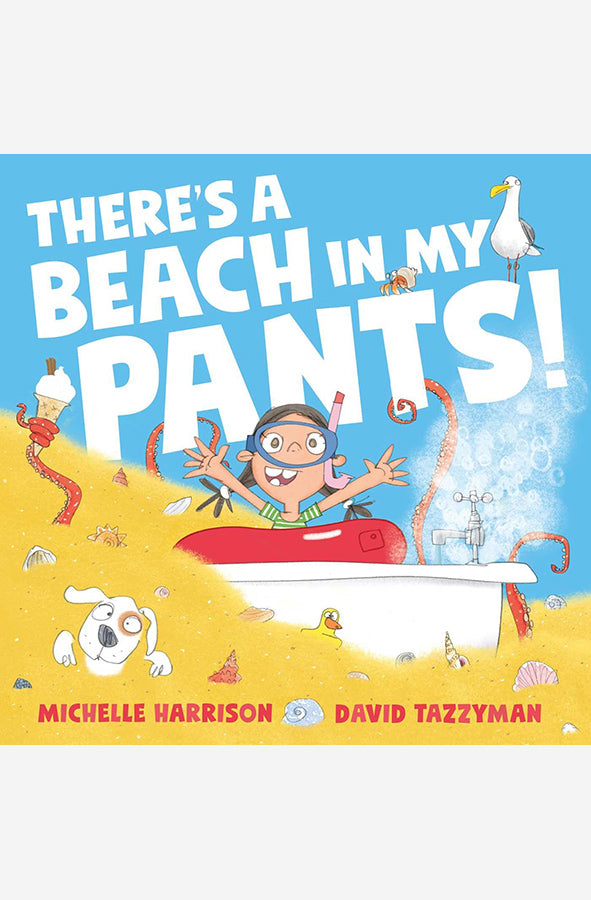 Book cover of There's a Beach in my Pants! by Michelle Harrison at Wild and the Sage, Galle, Sri Lanka