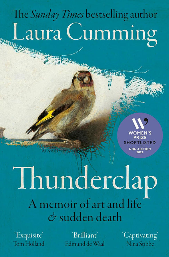 Book cover of Thunderclap : A memoir of art and life and sudden death by Laura Cumming at Wild and the Sage, Galle, Sri Lanka