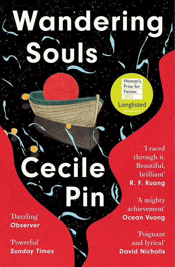 Book cover of Wandering Souls by Cecile Pin at Wild and the Sage, Galle, Sri Lanka
