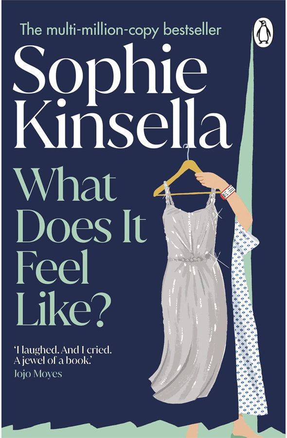 Book cover of What Does it Feel Like? by Sophie Kinsella at Wild and the Sage, Galle, Sri Lanka