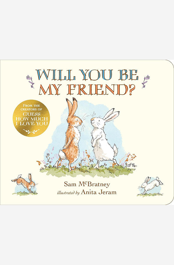 Book cover of Will You Be My Friend? by Sam McBratney at Wild and the Sage, Galle, Sri Lanka