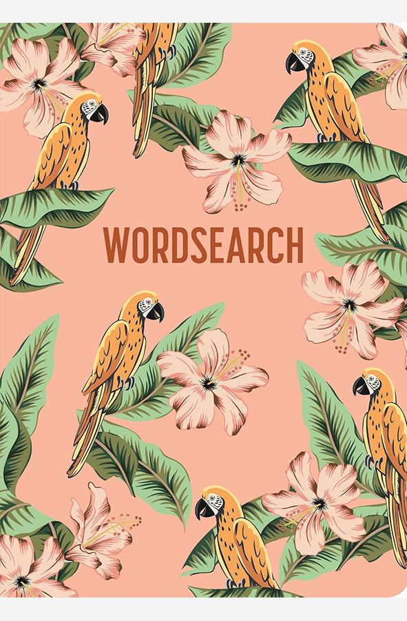 Book cover of Wordsearch by Eric Saunders at Wild and the Sage, Galle, Sri Lanka