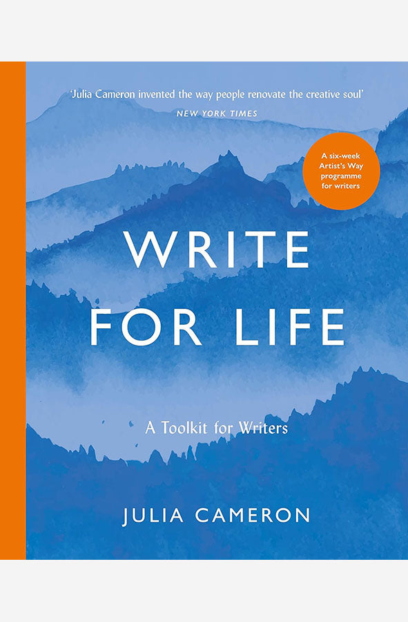 Book cover of Write for Life by Julia Cameron at Wild and the Sage, Galle, Sri Lanka