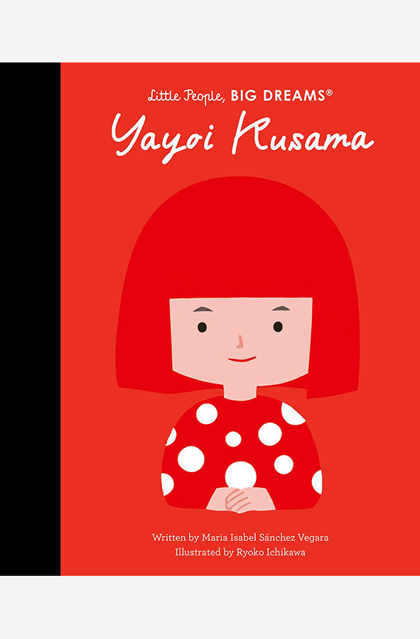 Book cover of Yayoi Kusama by Maria Isabel Sanchez Vegara at Wild and the Sage, Galle, Sri Lanka