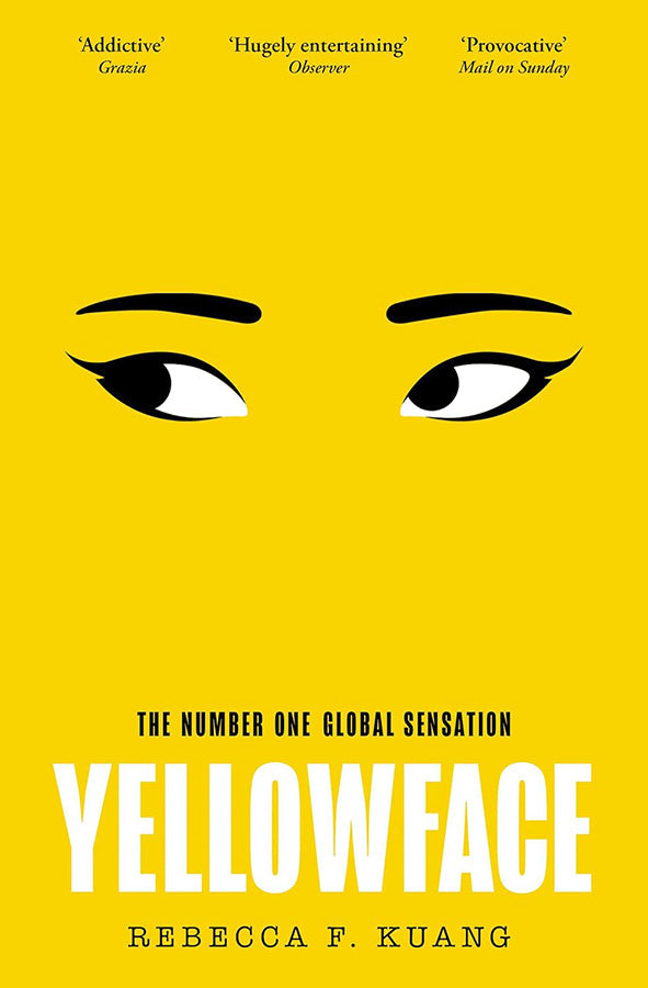 Book cover of Yellowface by R. F. Kuang at Wild and the Sage, Galle, Sri Lanka