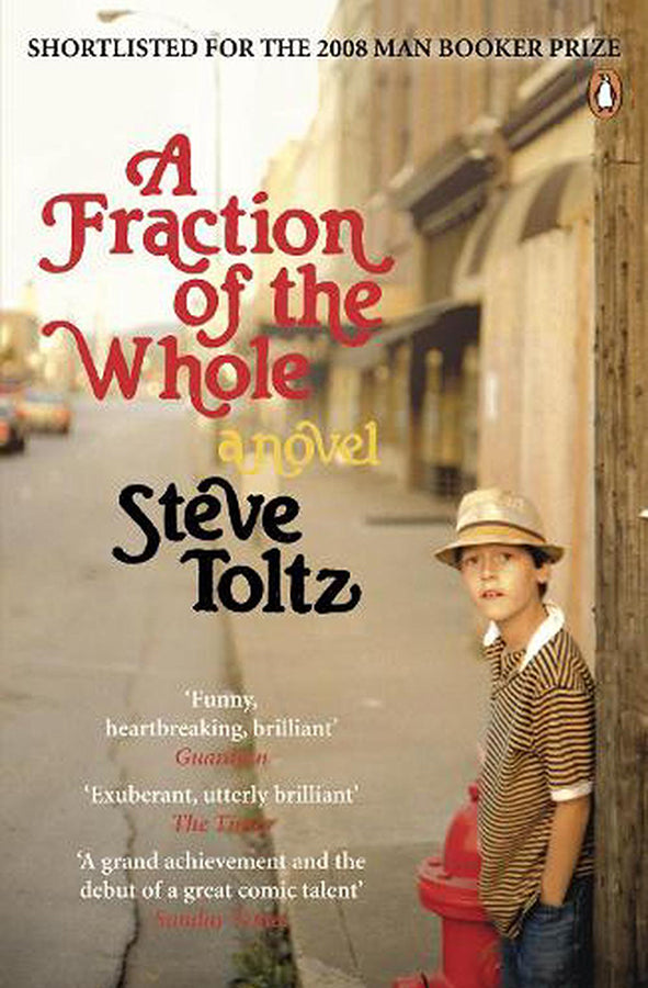 Book cover of A Fraction of the Whole by Steve Toltz at Wild and the Sage, Galle, Sri Lanka