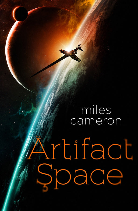 Book cover of Artifact Space by Miles Cameron at Wild and the Sage, Galle, Sri Lanka