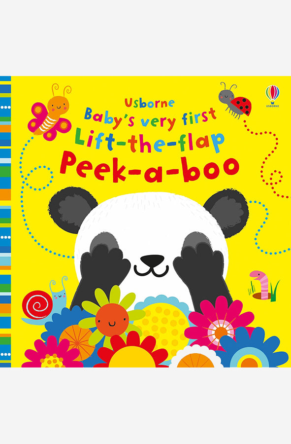 Book cover of Baby's Very First Lift-the-Flap Peek-a-Boo by Fiona Watt at Wild and the Sage, Galle, Sri Lanka