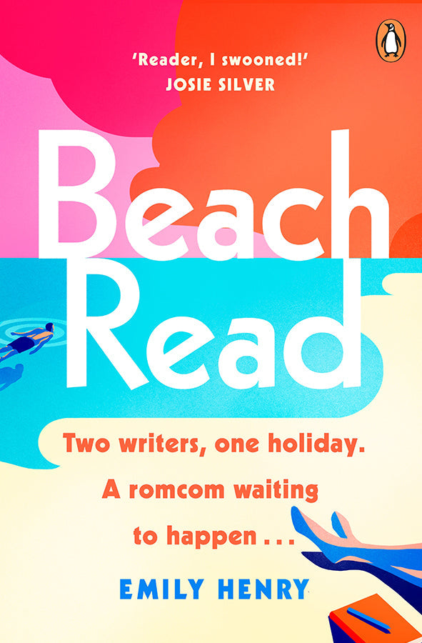Book cover of Beach Read by Emily Henry at Wild and the Sage, Galle, Sri Lanka