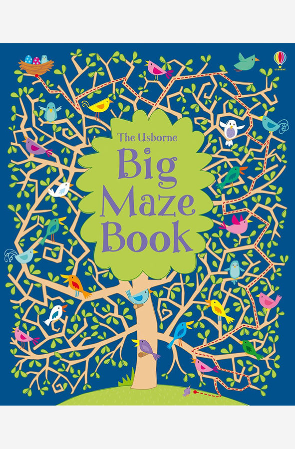 Book cover of Big Maze Book by Kirsteen Robson at Wild and the Sage, Galle, Sri Lanka