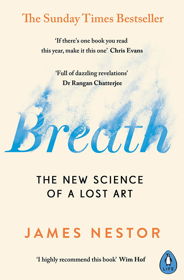 Book cover of Breath by James Nestor at Wild and the Sage, Galle, Sri Lanka