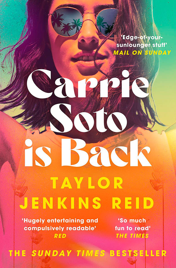 Book cover of Carrie Soto is Back by Taylor Jenkins Reid at Wild and the Sage, Galle, Sri Lanka