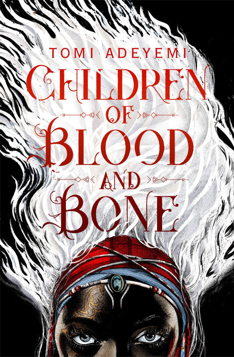 Book cover of Children of Blood and Bone by Tom Adeyemi at Wild and the Sage, Galle, Sri Lanka