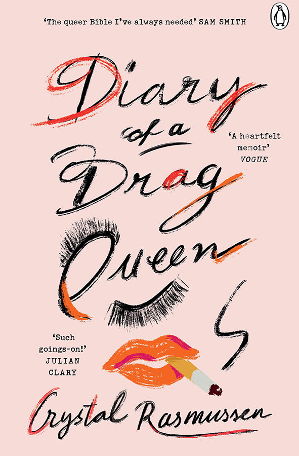 Book cover of Diary of a Drag Queen by Crystal Rasmussen at Wild and the Sage, Galle, Sri Lanka