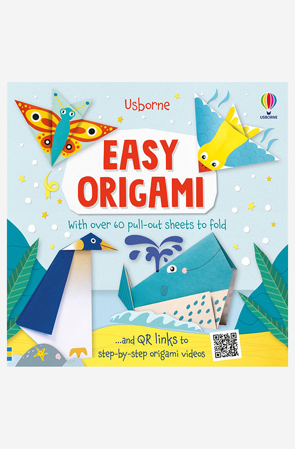 Book cover of Easy Origami by Abigail Wheatley at Wild and the Sage, Galle, Sri Lanka
