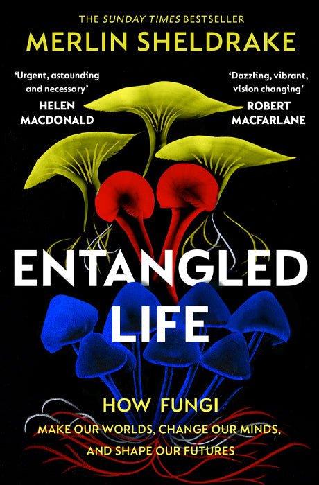Book cover of Entangled Life by Merlin Sheldrake at Wild and the Sage, Galle, Sri Lanka