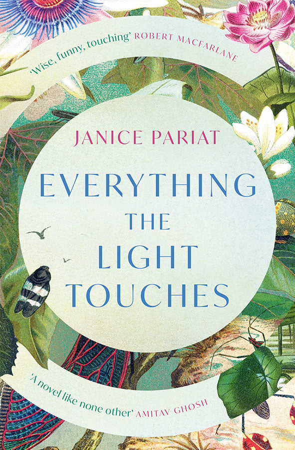Book cover of Everything The Light Touches by Janice Pariat at Wild and the Sage, Galle, Sri Lanka