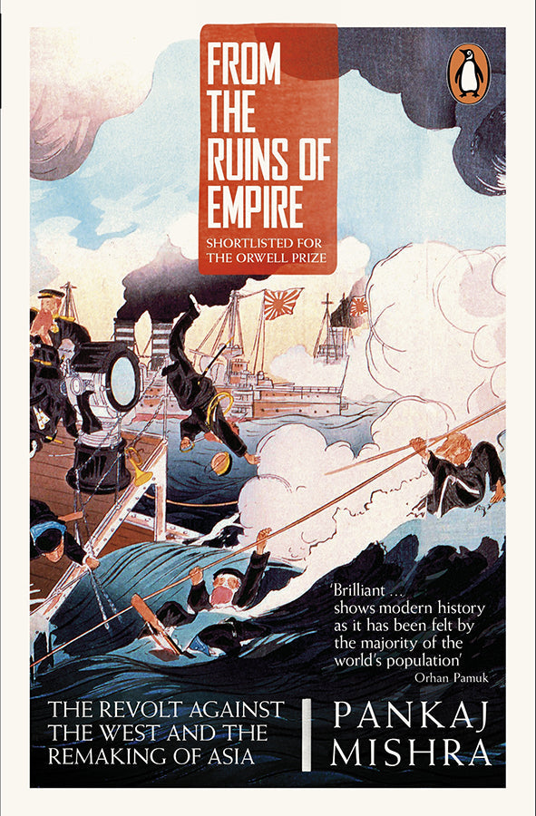 Book cover of From the Ruins of Empire by Pankaj Mishra at Wild and the Sage, Galle, Sri Lanka
