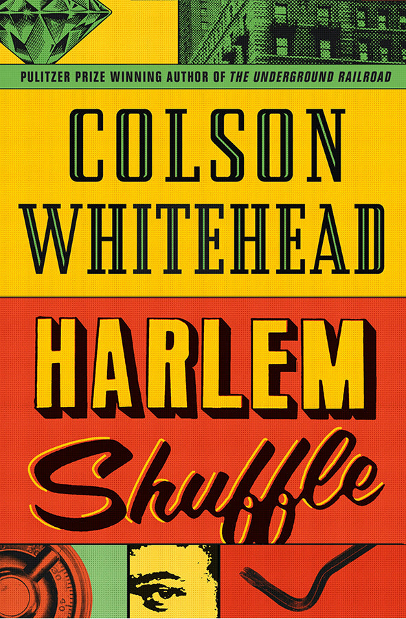 Book cover of Harlem Shuffle by Colson Whitehead at Wild and the Sage, Galle, Sri Lanka