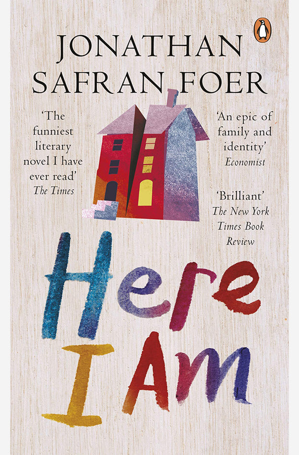Book cover of Here I Am by Jonathan Safran Foer at Wild and the Sage, Galle, Sri Lanka