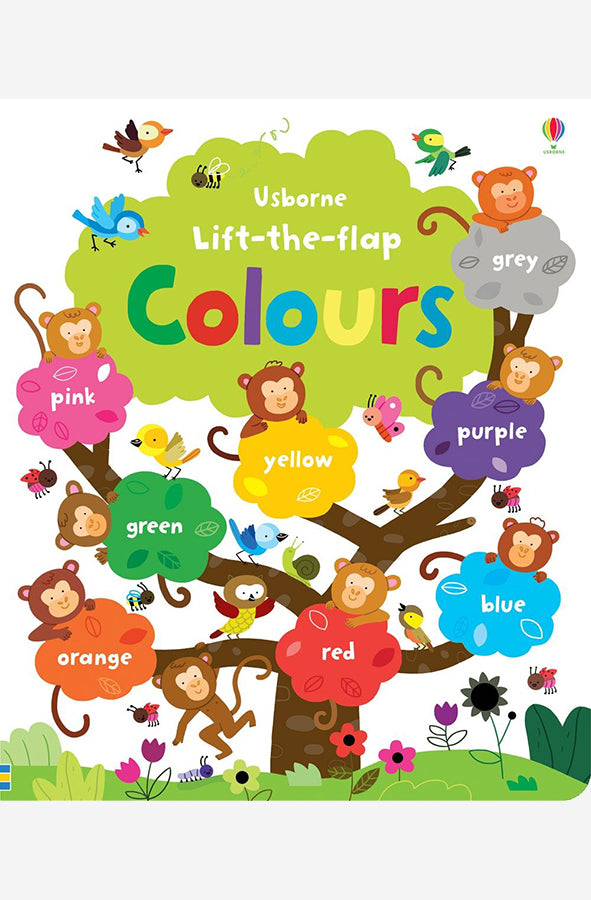 Book cover of Lift The Flap: Colours by Felicity Brooks at Wild and the Sage, Galle, Sri Lanka