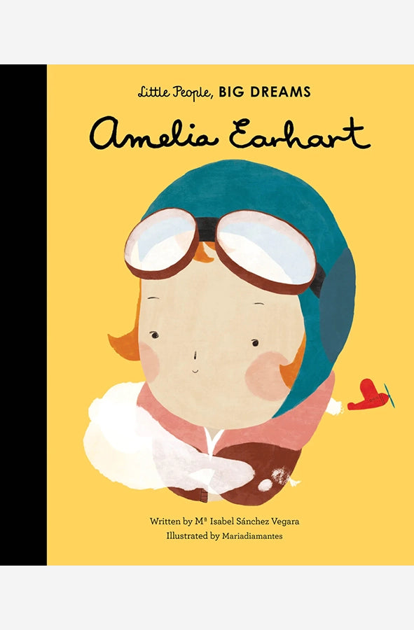 Book cover of Little People Big Dreams: Amelia Earhart by Maria Isabel Sanchez Vegara at Wild and the Sage, Galle, Sri Lanka