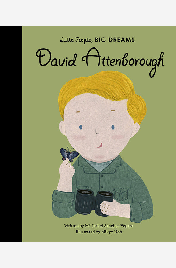 Book cover of Little People Big Dreams: David Attenborough by Maria Isabel Sanchez Vegara at Wild and the Sage, Galle, Sri Lanka
