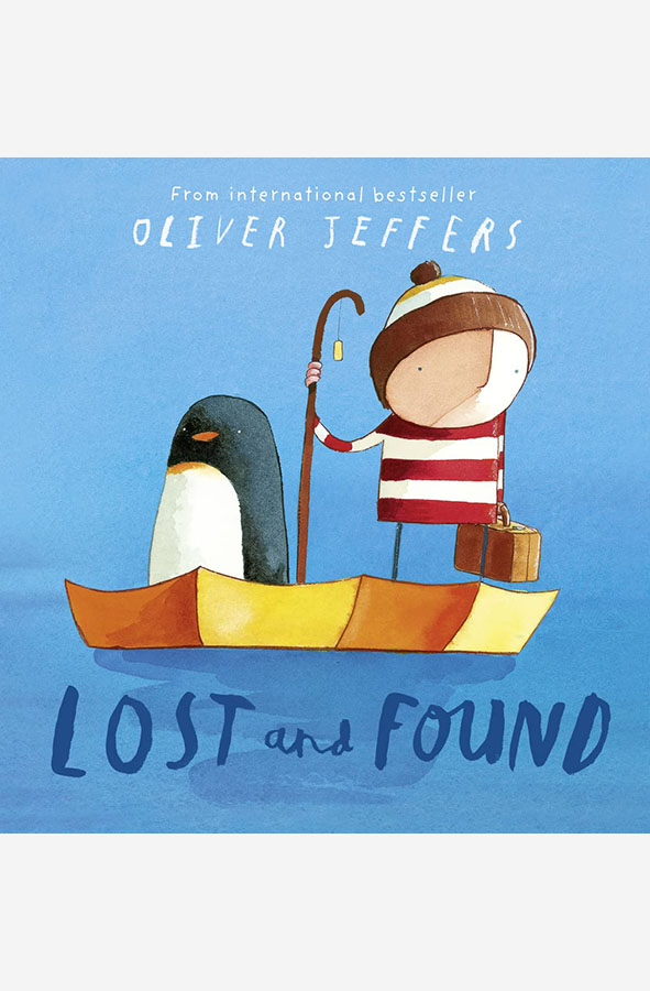 Book cover of Lost and Found by Oliver Jeffers at Wild and the Sage, Galle, Sri Lanka