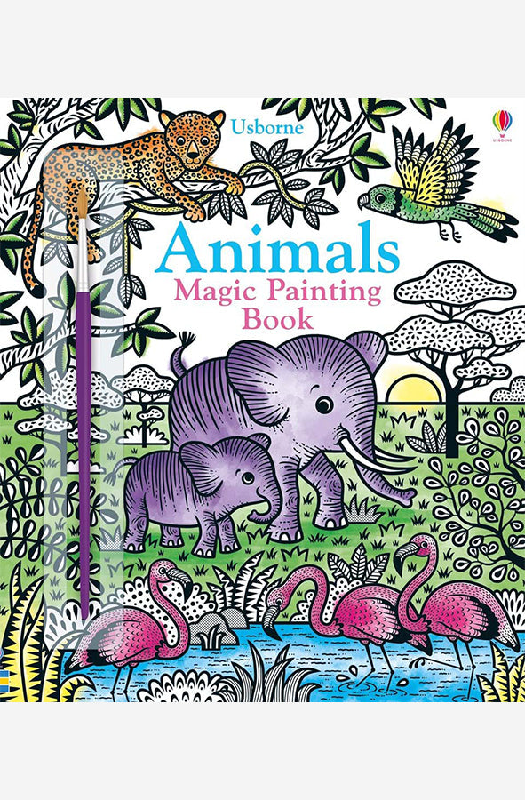 Book cover of Magic Painting Animals by Sam Taplin at Wild and the Sage, Galle, Sri Lanka