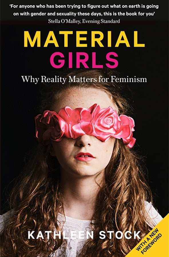 Book cover of Material Girls by Kathleen Stock at Wild and the Sage, Galle, Sri Lanka