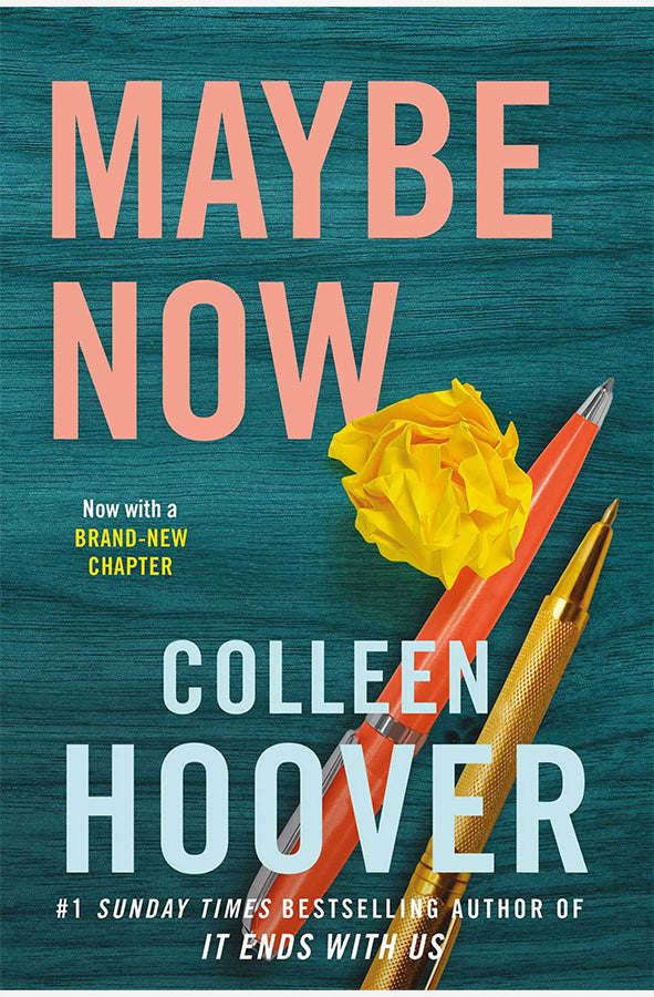 Book cover of Maybe Now by Colleen Hoover at Wild and the Sage, Galle, Sri Lanka