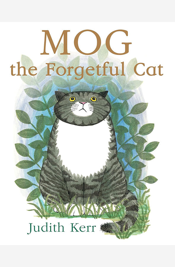 Book cover of Mog the Forgetful Cat by Judith Kerr at Wild and the Sage, Galle, Sri Lanka