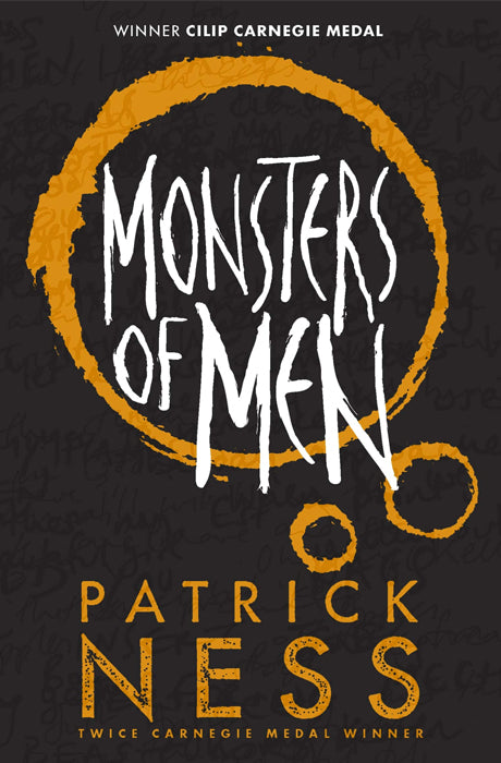 Book cover of Monsters of Men by Patrick Ness at Wild and the Sage, Galle, Sri Lanka