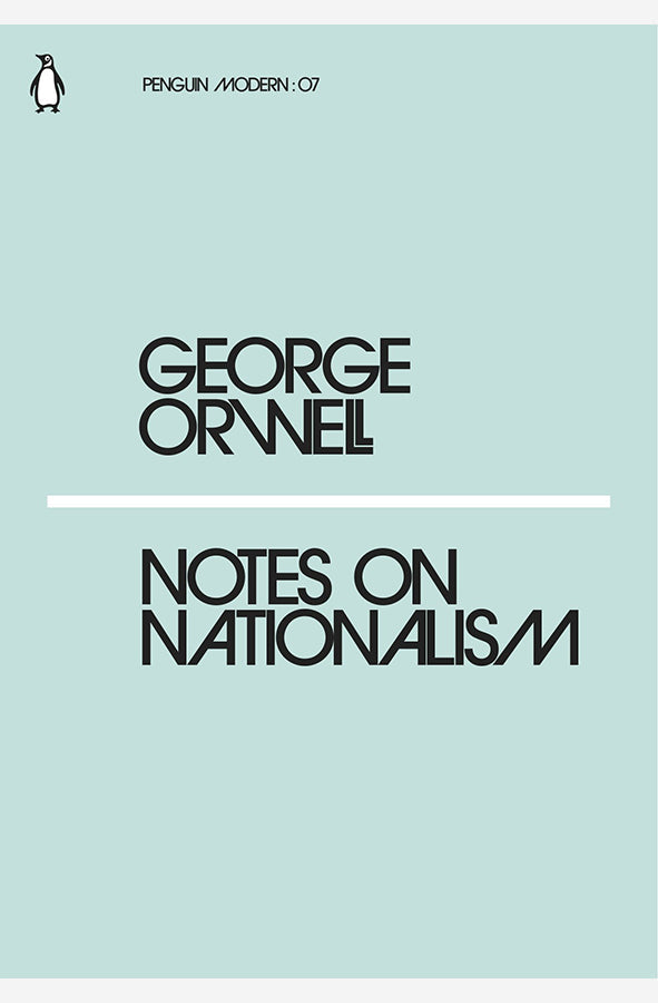 Book cover of Notes on Nationalism by George Orwell at Wild and the Sage, Galle, Sri Lanka