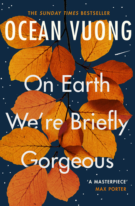 Book cover of On Earth We're Briefly Gorgeous by Ocean Vuong at Wild and the Sage, Galle, Sri Lanka