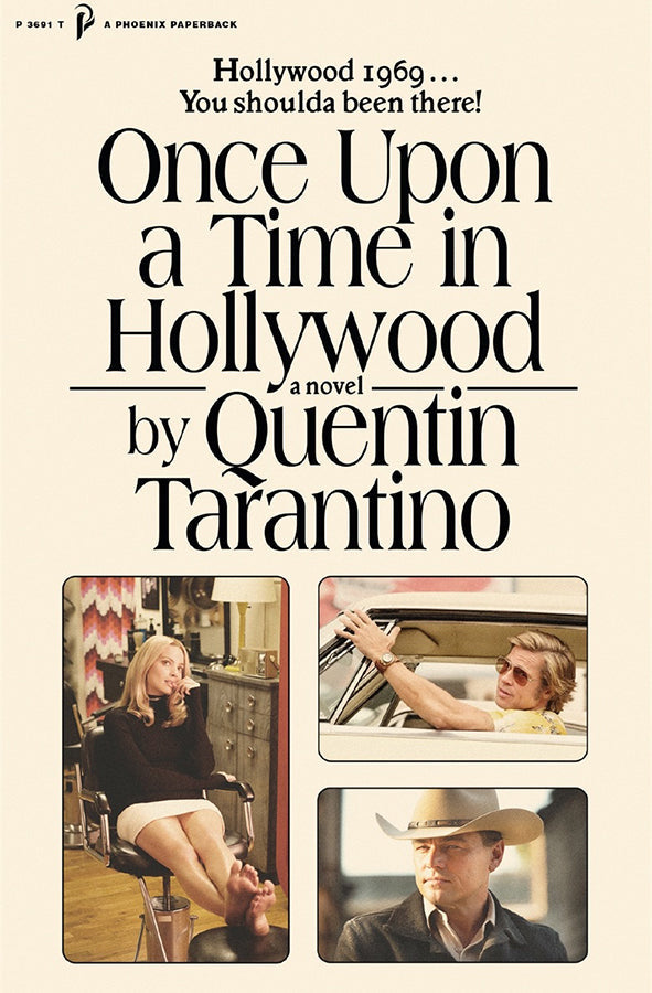 Book cover of Once Upon a Time in Hollywood by Quentin Tarantino at Wild and the Sage, Galle, Sri Lanka