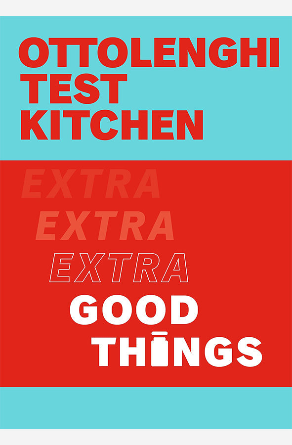 Book cover of Ottolenghi Test Kitchen Extra Good Thing by Yotam Ottolenghi at Wild and the Sage, Galle, Sri Lanka