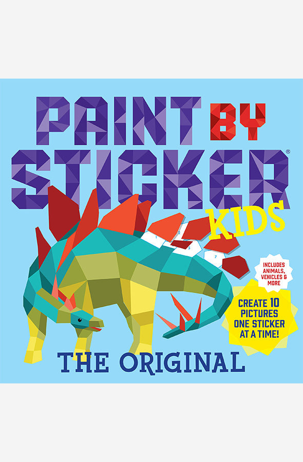 Book cover of Paint by Sticker Kids by Workman Publishing at Wild and the Sage, Galle, Sri Lanka