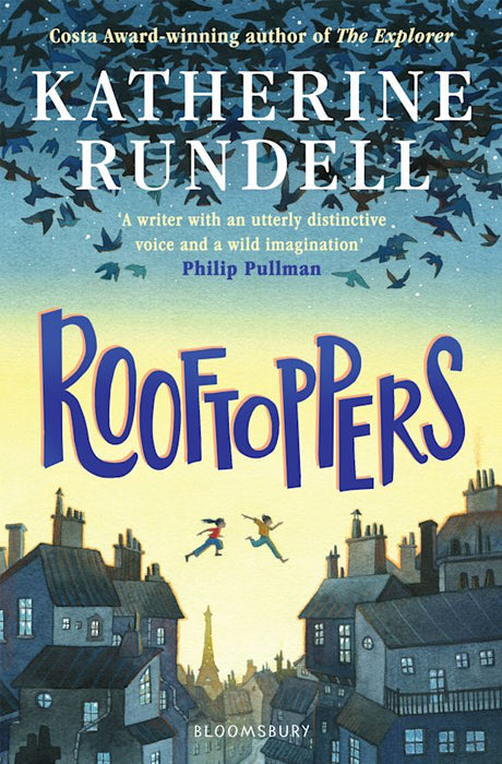 Book cover of Rooftoppers by Katherine Rundell at Wild and the Sage, Galle, Sri Lanka