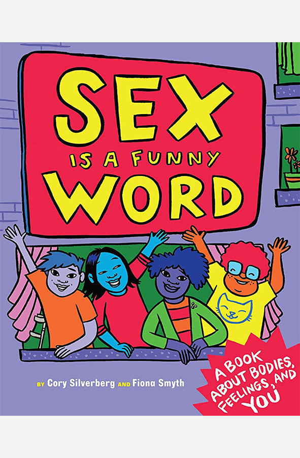Book cover of Sex is a Funny Word by Cory Silverberg at Wild and the Sage, Galle, Sri Lanka