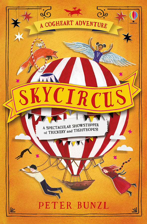 Book cover of Skycircus by Peter Bunzl at Wild and the Sage, Galle, Sri Lanka