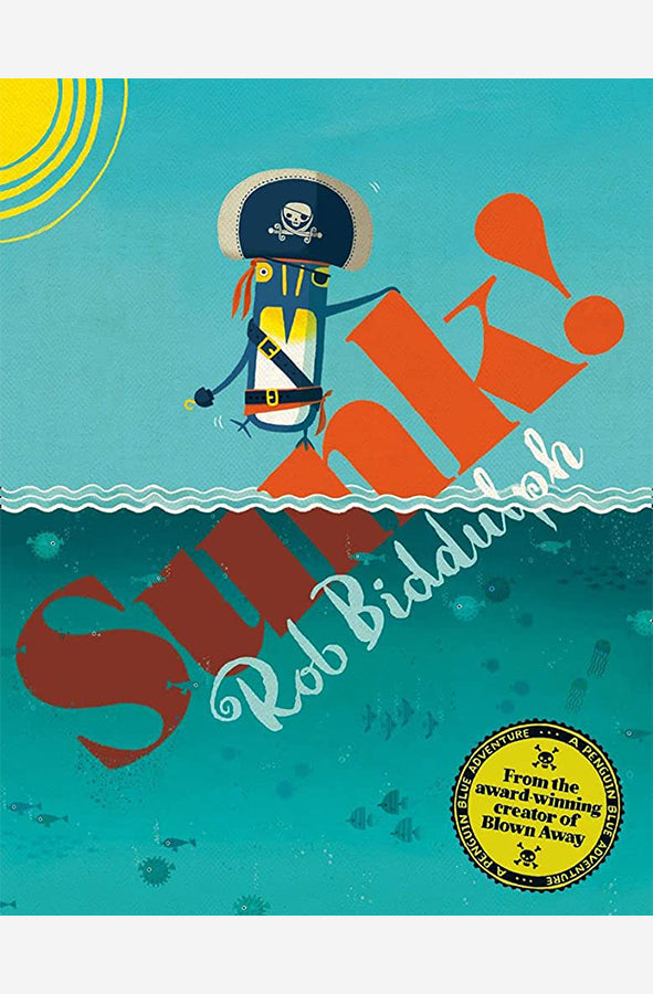 Book cover of Sunk by Rob Biddulph at Wild and the Sage, Galle, Sri Lanka
